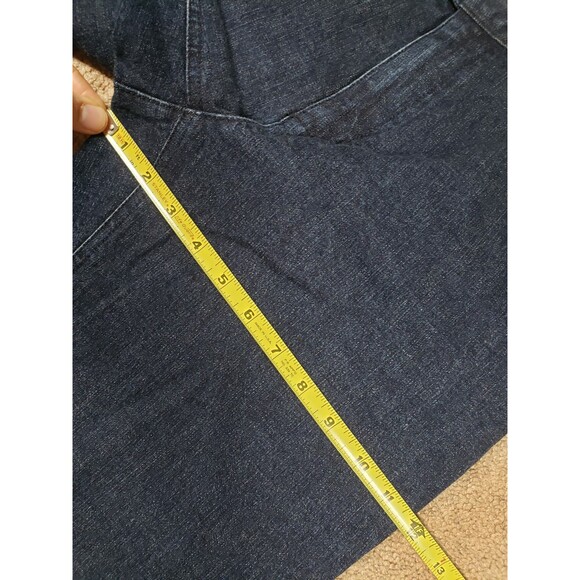 Ralph Lauren Vtg Women’s Blue Jeans Straight Waist Buckle Metallic Hardware 10 - Picture 8 of 12